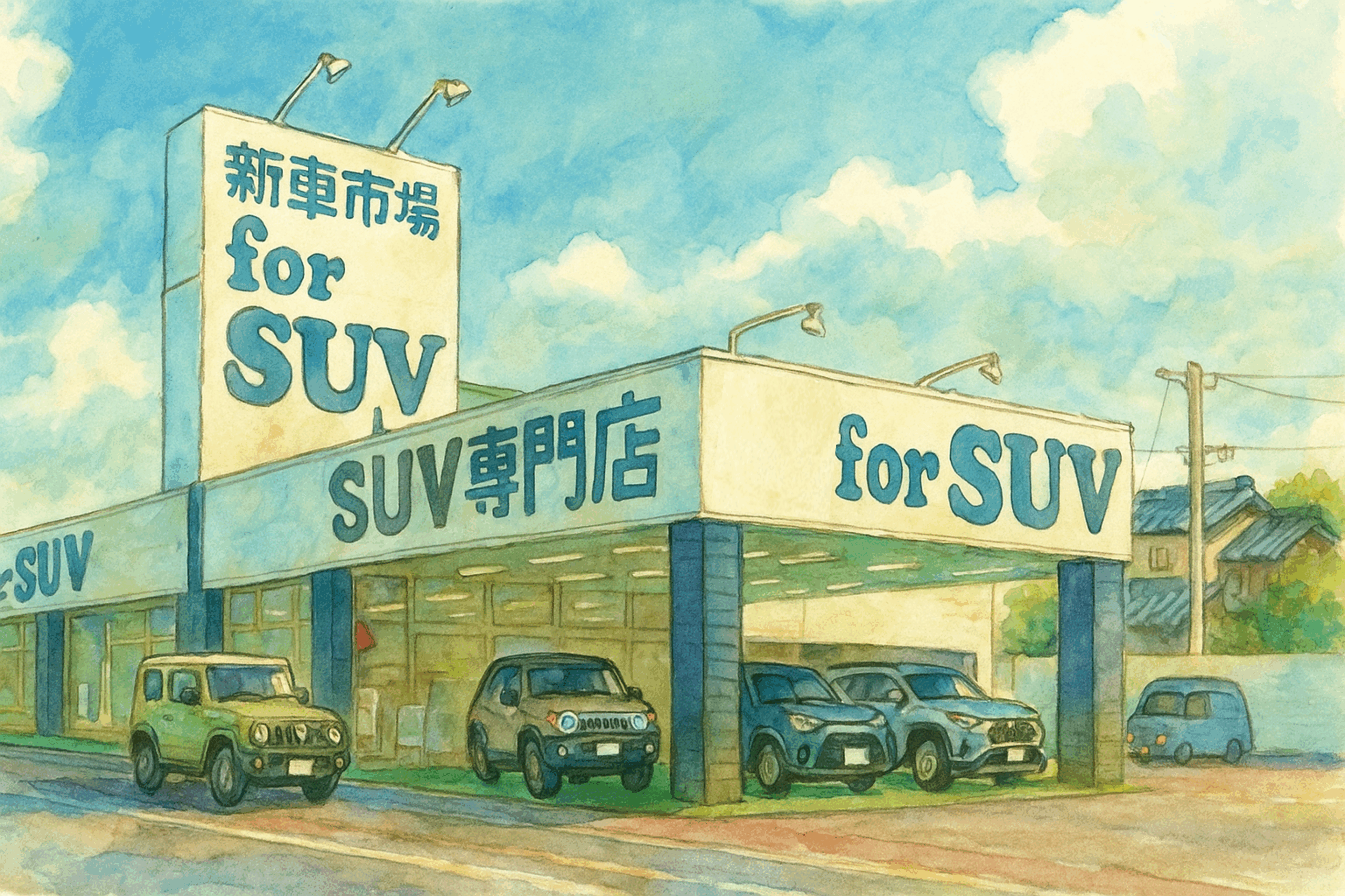 【ブログ】松江でSUVを探すなら「新車市場 for SUV」へ!